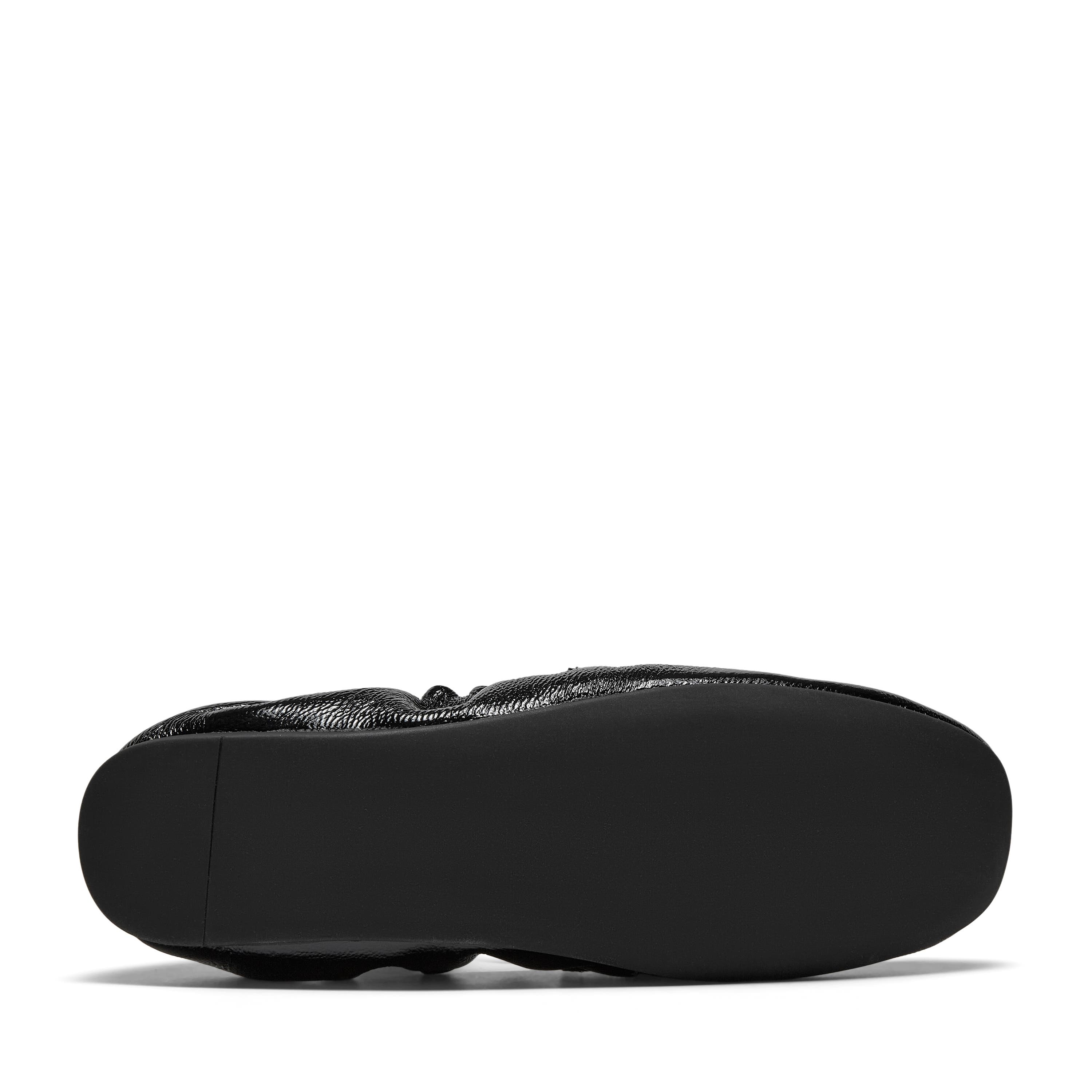 Will be Loafer, Alternate, color, Black Crinkle Leather