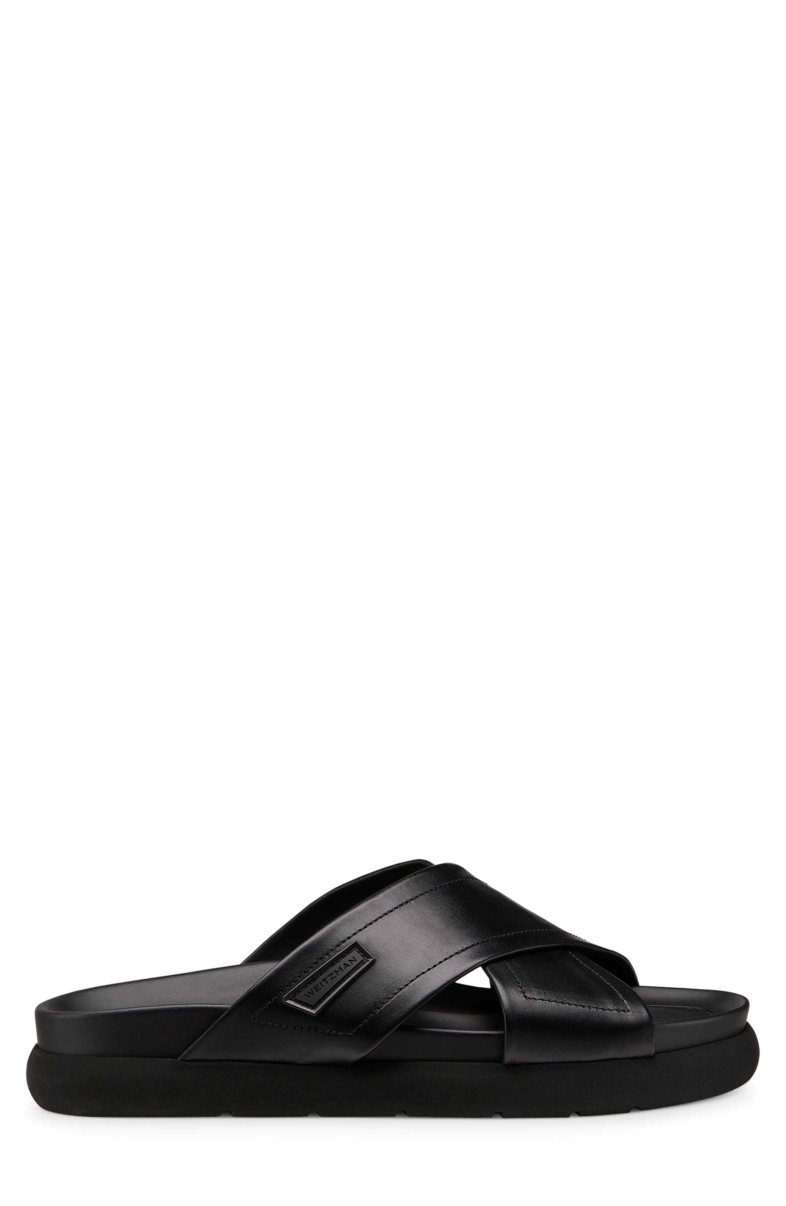 Stuart Weitzman Flex Crisscross Sport Slide Sandal, Alternate, color, 