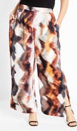 City Chic Mira Printed Wide Leg Pants