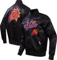 PRO STANDARD Men's Pro Standard Black Phoenix Suns 2023/24 City Edition Satin Full-Snap Jacket