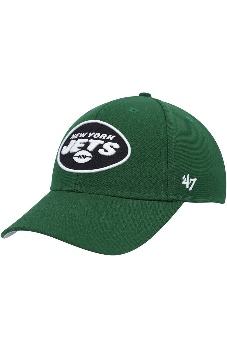 '47 Men's '47 Green New York Jets MVP Adjustable Hat, Main, color, Green