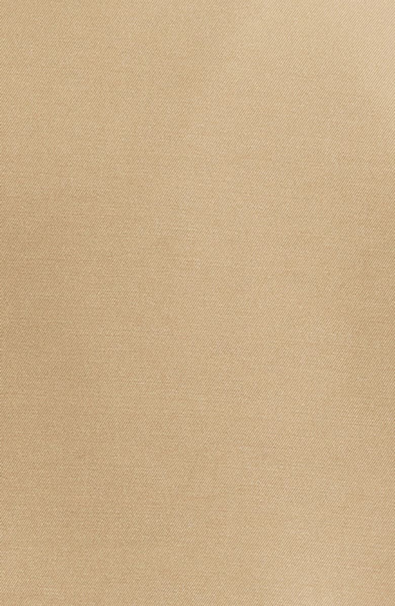 Tahari ASL Cropped Trench Coat, Alternate, color, Khaki