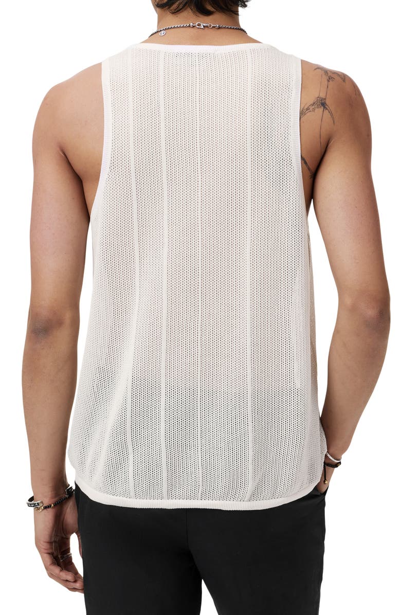 John Varvatos Ruiz Summer Sweater Tank, Alternate, color, White