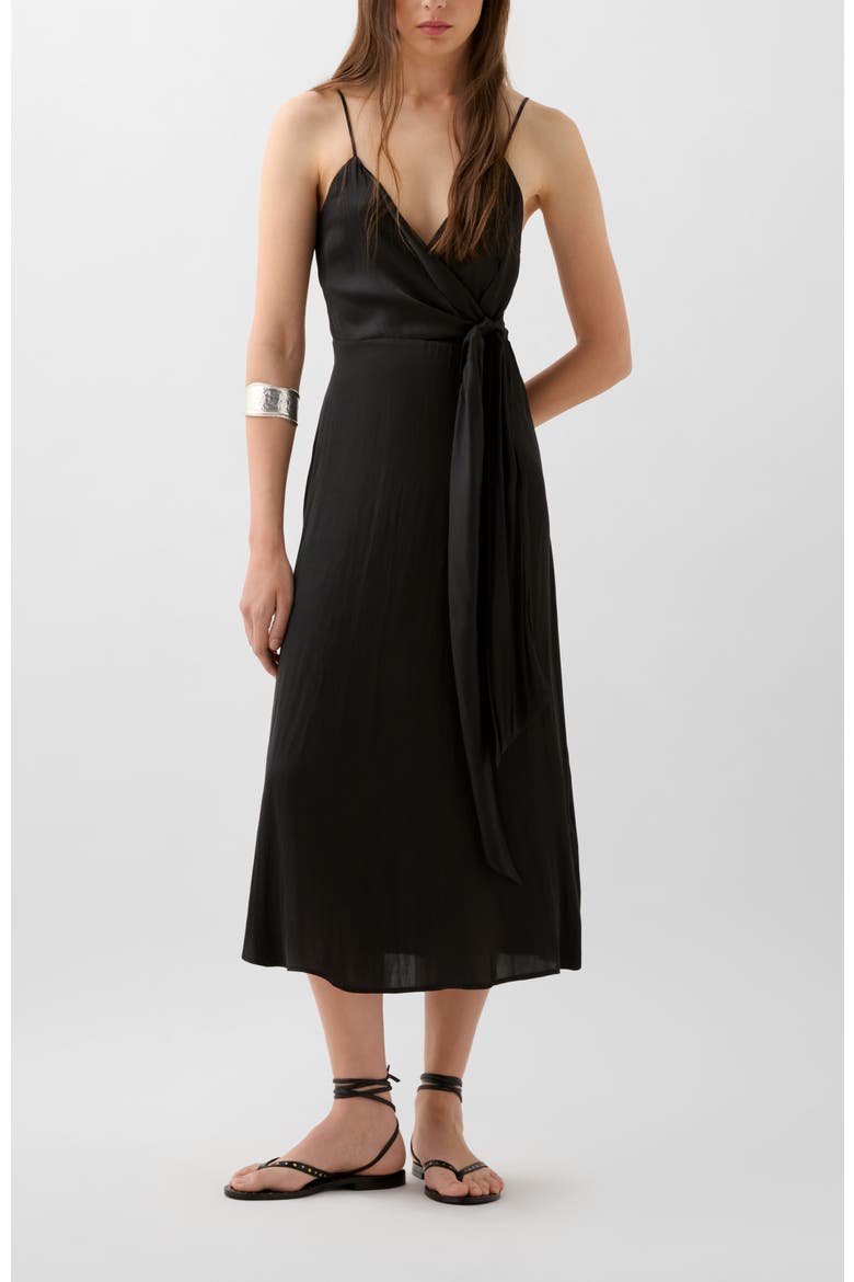 Slip Knot Dress, Main, color, Black