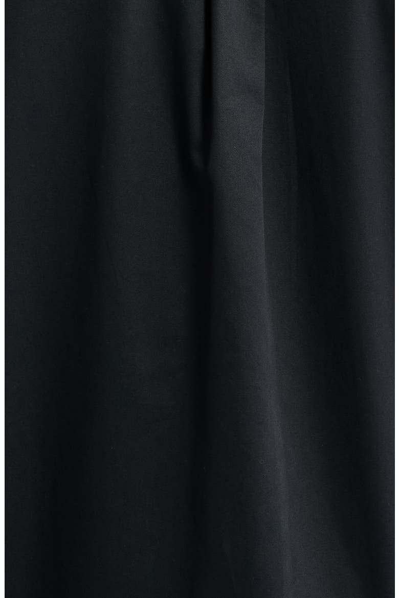 Solid Twill Classic Fit Button Down Shirt, Alternate, color, BLACK