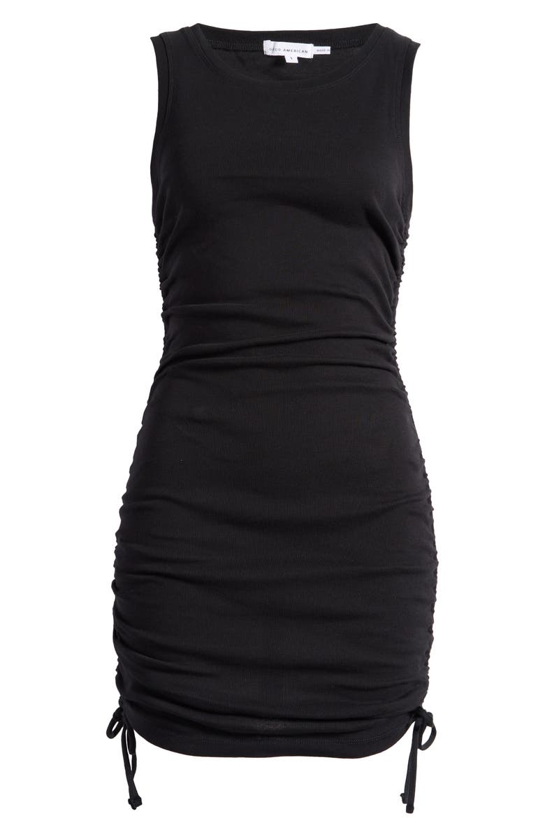 Good American Ruched Tank Dress, Main, color,