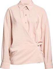 Lemaire Twisted Silk Blend Shirt