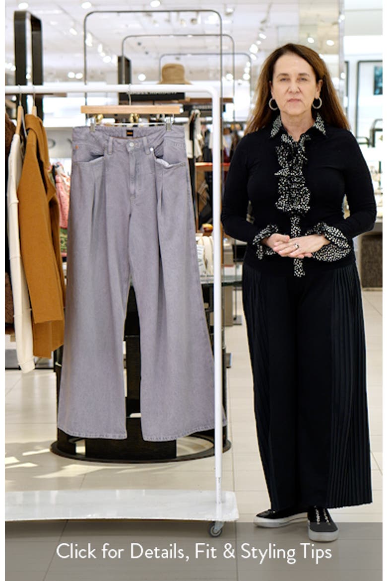 Slouchy Wide Leg Jeans video