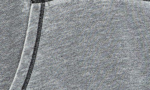 Diesel Hooded Sweater With Kangaroo Pocket And Ribbed Finish In Smoke/grey