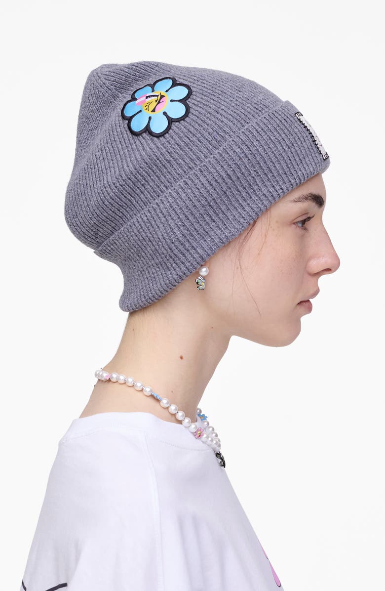 Marc Jacobs Joy Wool Blend Beanie, Alternate, color,