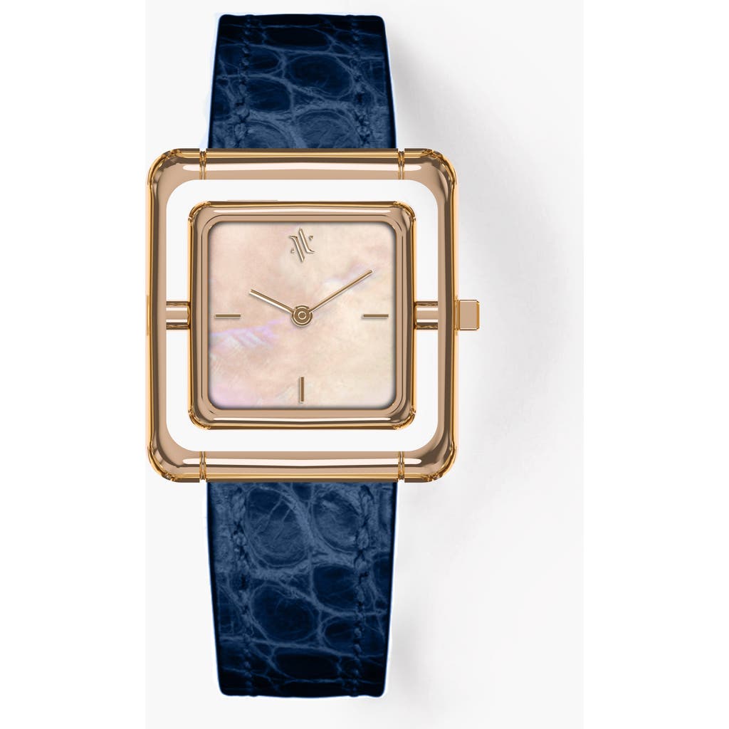 Vanna Umbra Aurora Pearl Watch In Blue