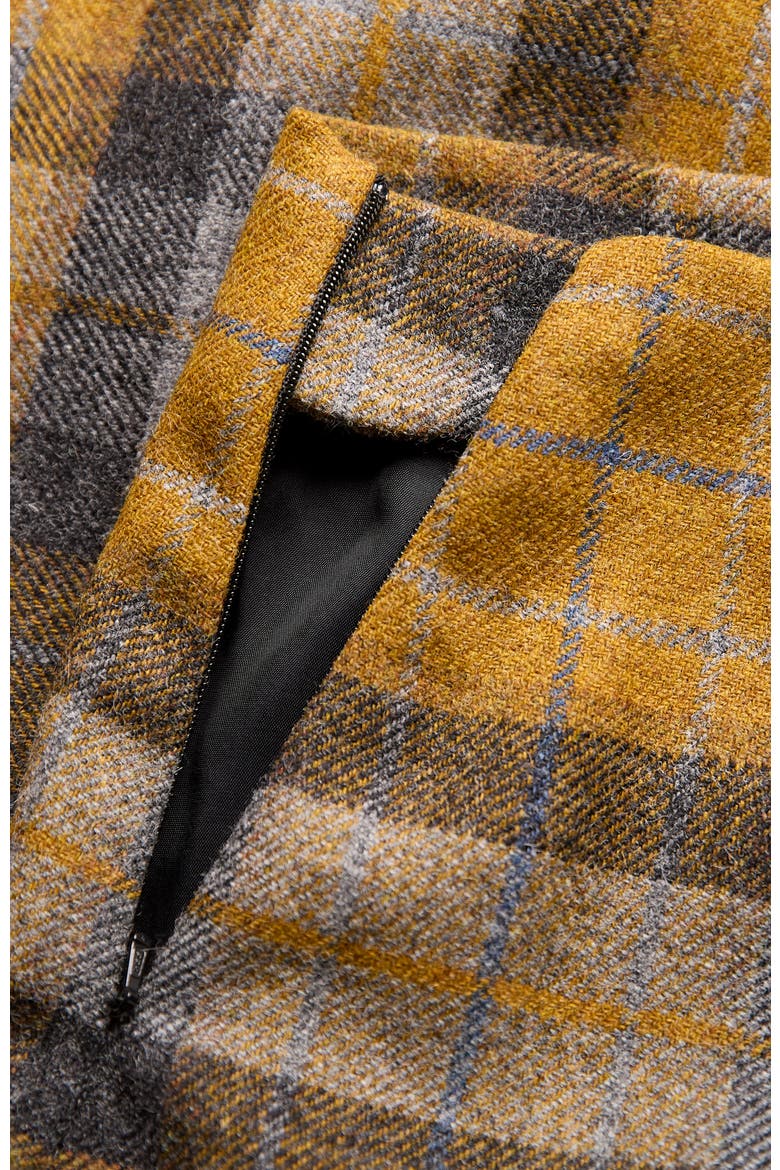 British Celt Wool Skirt, Alternate, color, Cairngorm Ochre