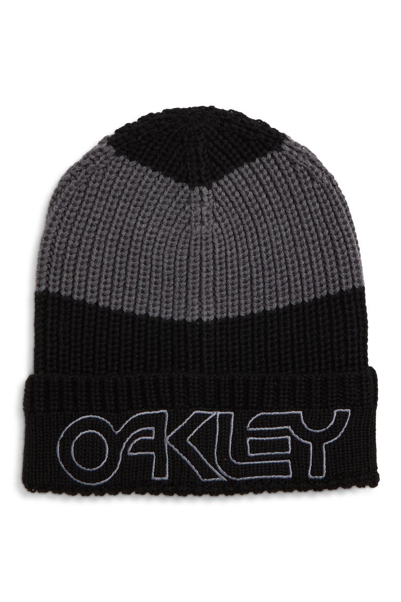 TNP Deep Cuff Beanie, Main, color, BLACKOUT