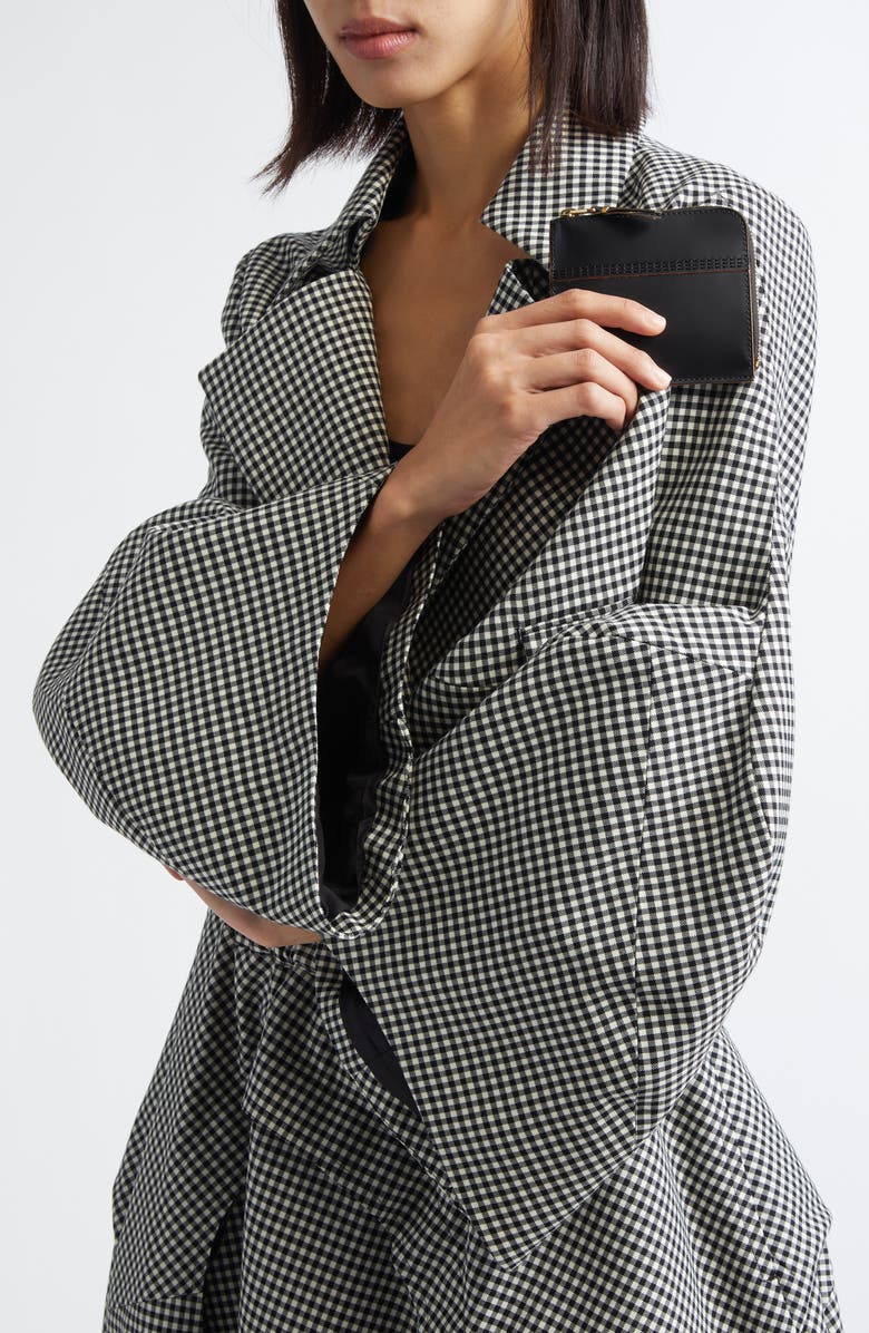 Comme des Garçons Wallets Triple Stitch Zip Pouch, Alternate, color, Black