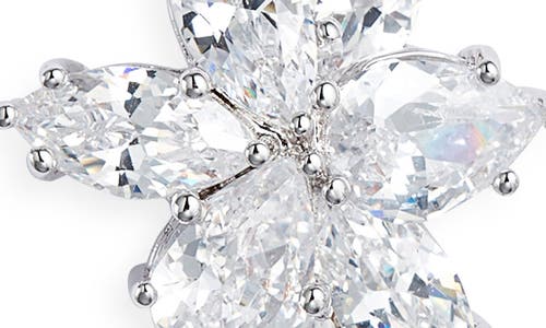 Nordstrom Cubic Zirconia Cluster Stud Earrings In Metallic