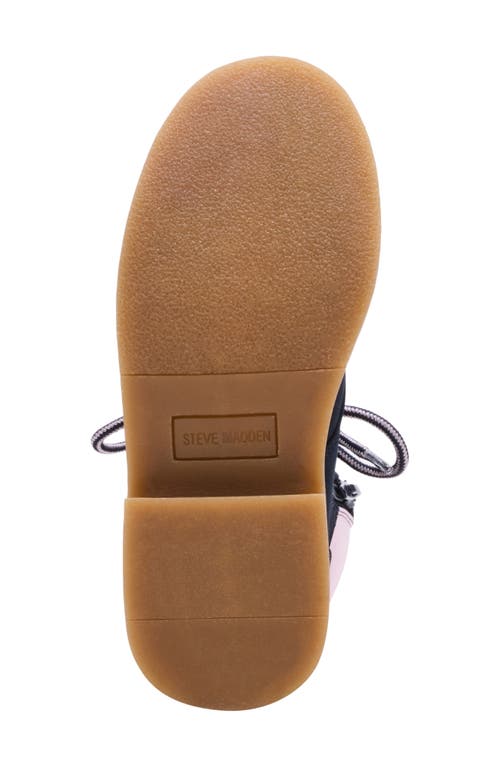 Steve Madden Kids' Jjumble Lace-up Bootie In Blue