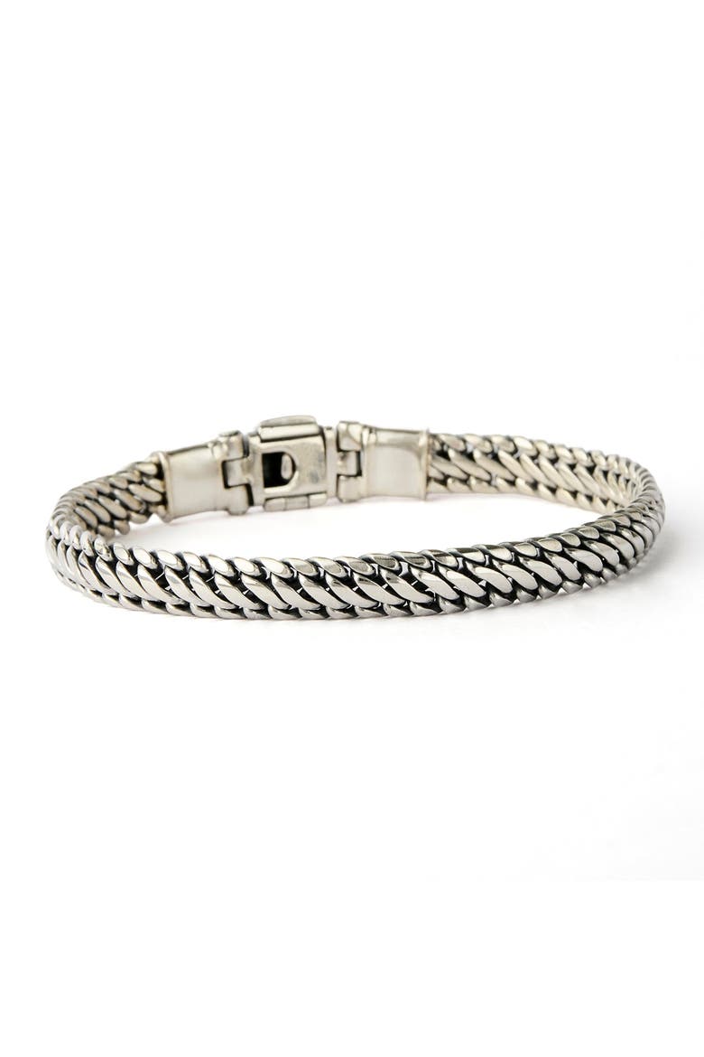 Scorpio Silver Bracelet, Alternate, color, Sterling Silver