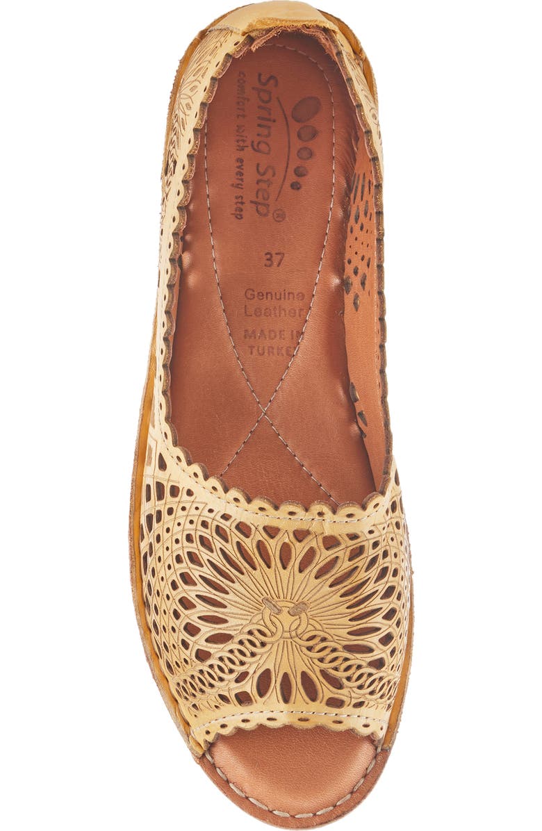 Spring Step Brandal Sandal, Alternate, color, Yellow