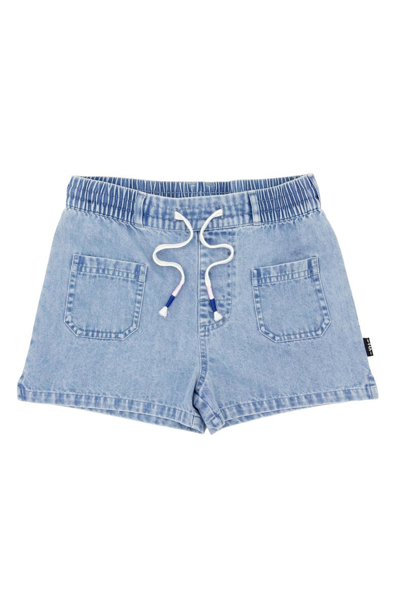 Feather 4 Arrow Costa Drawstring Denim Shorts, Main, color, 