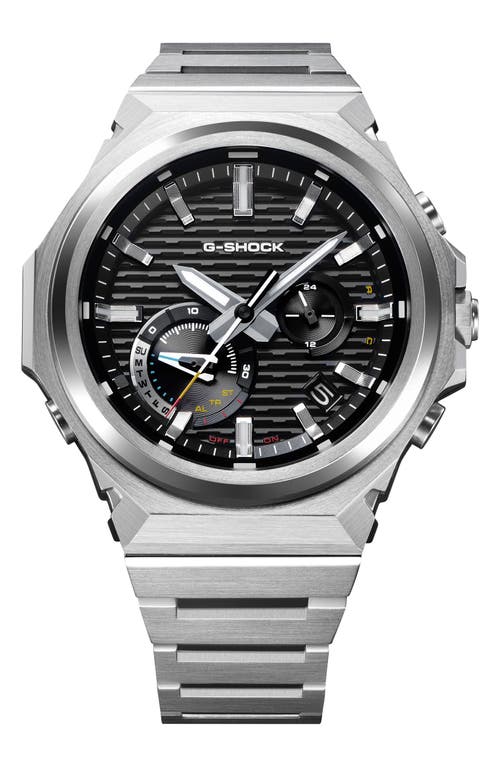 G-shock Gst-b1000d-2a Black Smartphone Linked Solar Bracelet Watch, 46.9mm X 44.2mm In White