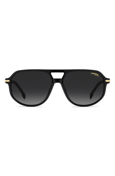 59mm Gradient Navigator Sunglasses