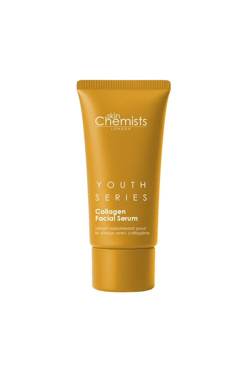 SKINCHEMISTS Youth Series 2% Collagen Facial Serum 30ml for Loss of Firmness, Anti-Aging, Main, color, White