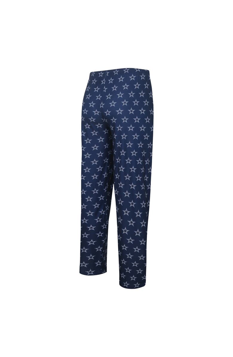 CONCEPTS SPORT Men's Concepts Sport Navy Dallas Cowboys Gauge Sleep Pants, Alternate, color, 
