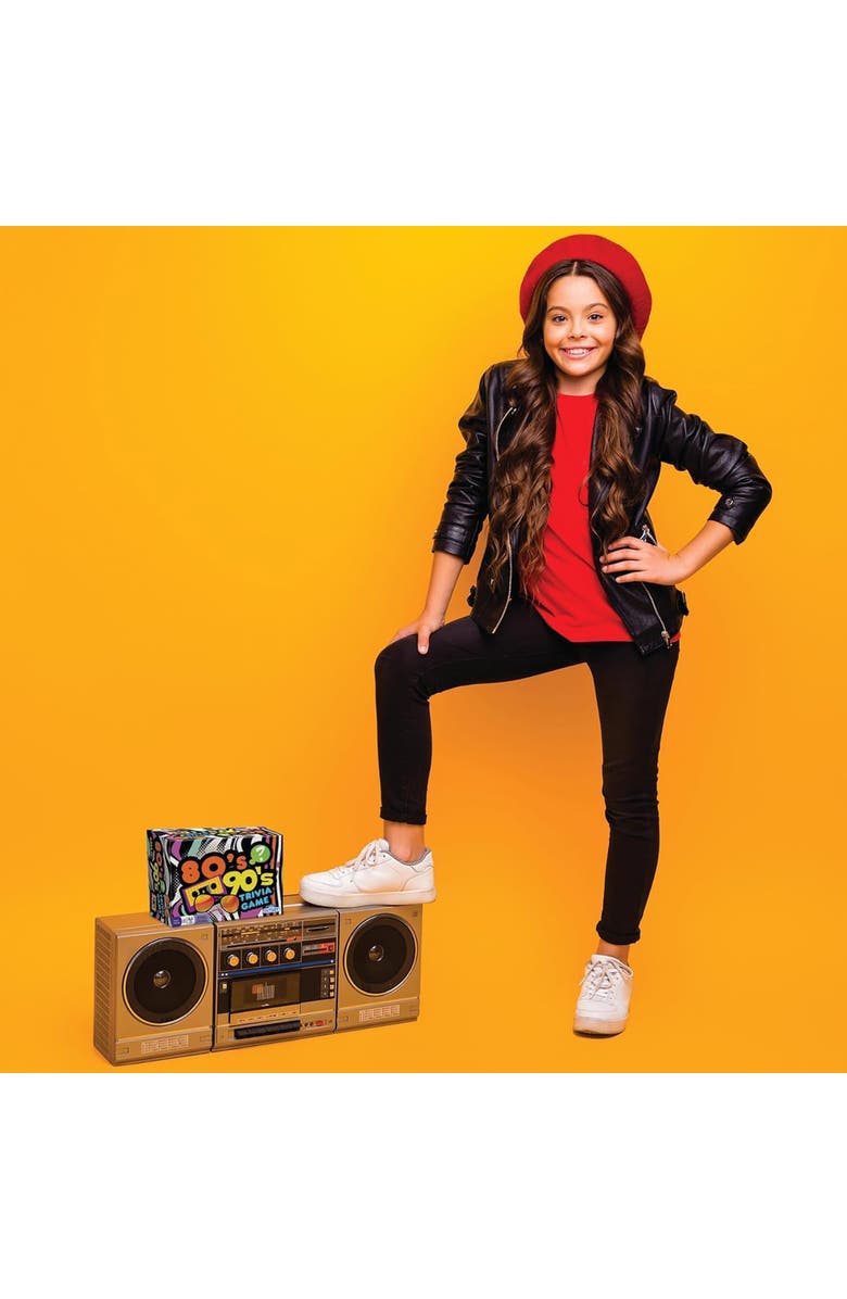 Outset Media 80's & 90's Trivia Game, Alternate, color, Multicolored