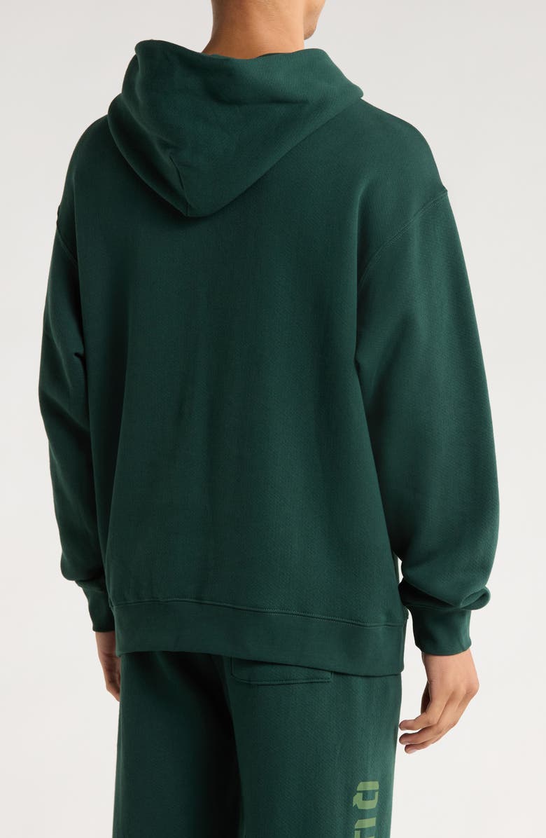 Quiet Golf Logo Hoodie, Alternate, color, Forest