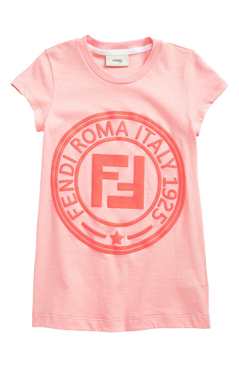 Fendi Logo Tee, Main, color, 