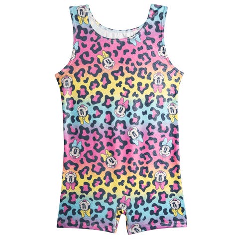 Minnie Mouse Sleeveless Gymnastics One Piece Romper (Toddler & Little Kid)