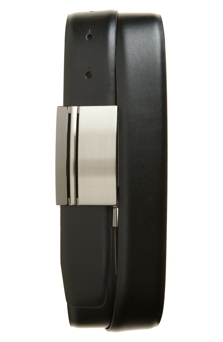 Original Penguin Keith Leather Belt, Main, color,