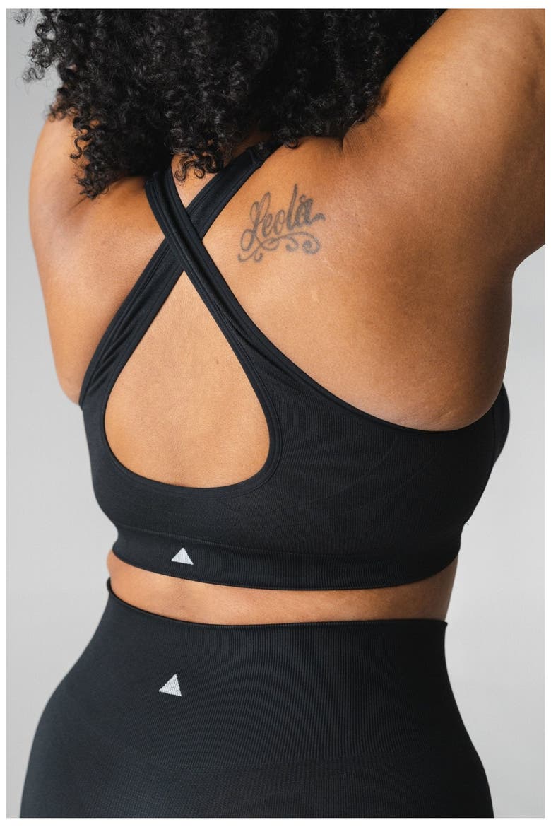 Evoke V Bra, Alternate, color, Midnight
