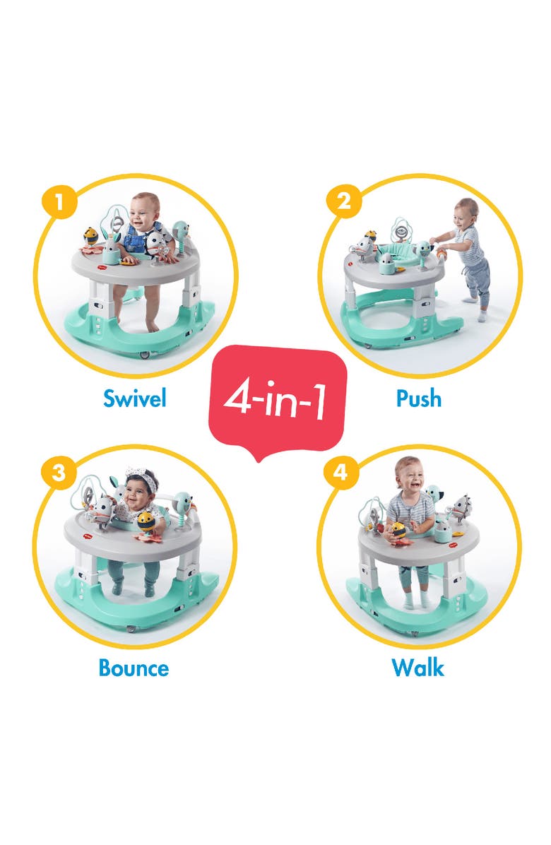 TINY LOVE 4-in-1 Mobile Here I Grow Activity Center, Alternate, color, Gray