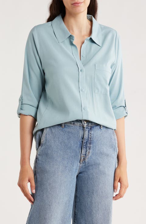 Long Sleeve Button-Up Shirt