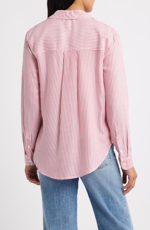 Beachlunchlounge Eden Long Sleeve Button-up Shirt In Multi