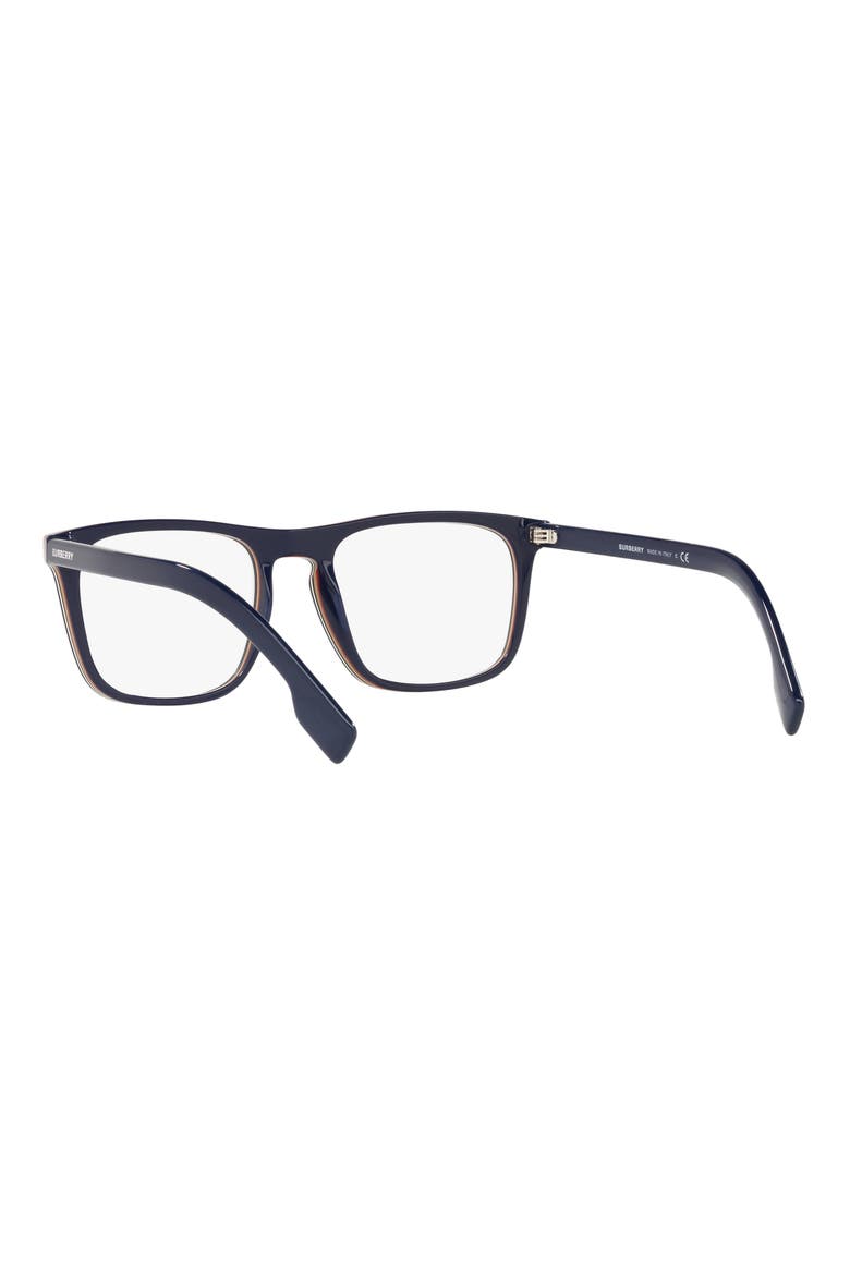 Bolton 56mm Square Optical Glasses, Alternate, color, BLUE