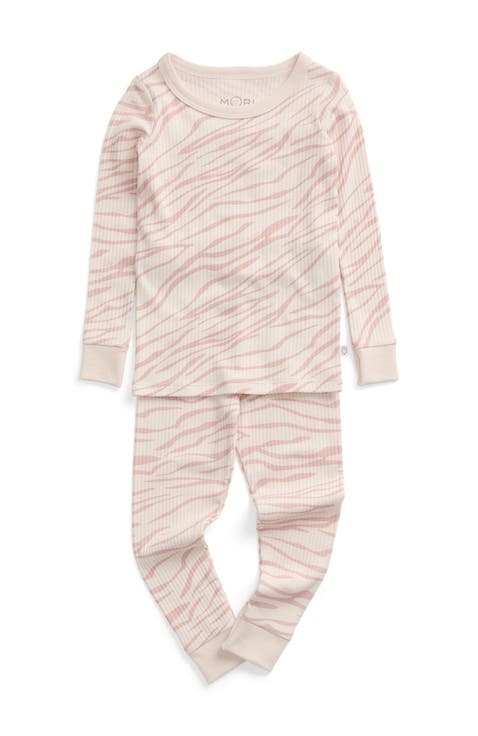 Ribbed Print Pyjama Set (Toddler)