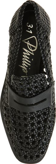 Alexa Woven Penny Loafer