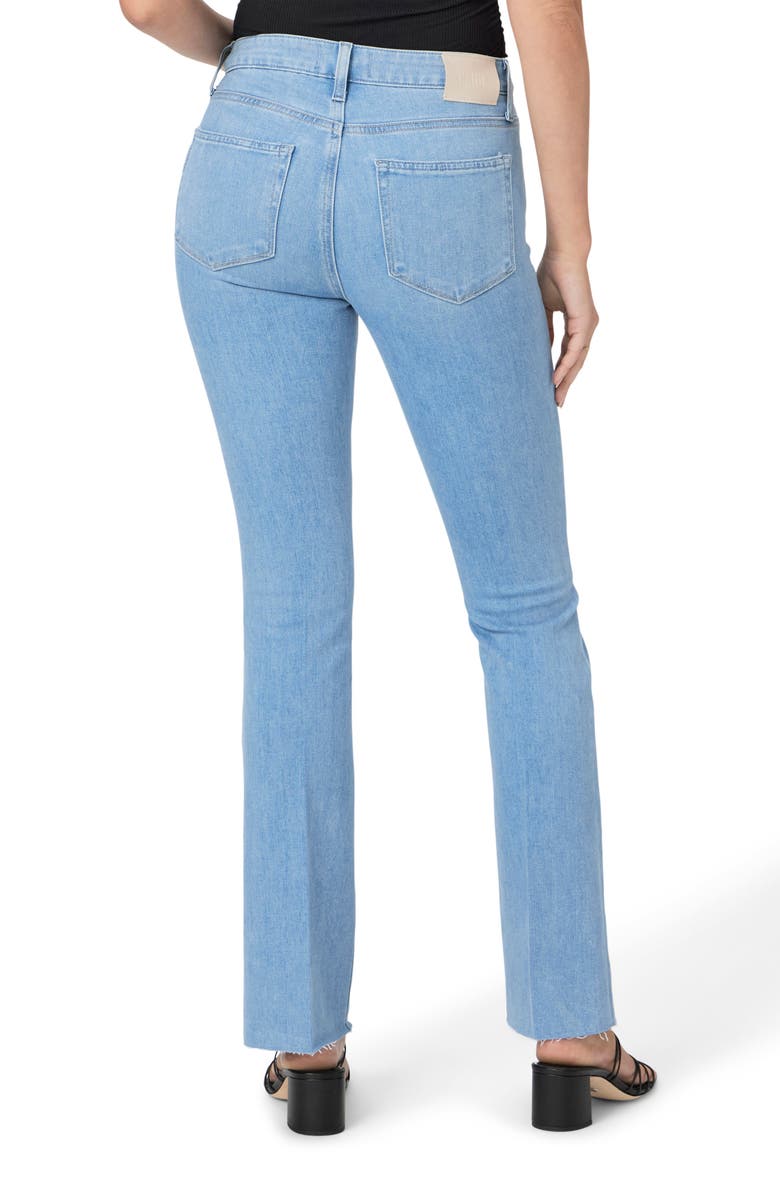 PAIGE Manhattan Raw Hem Bootcut Jeans, Alternate, color, 