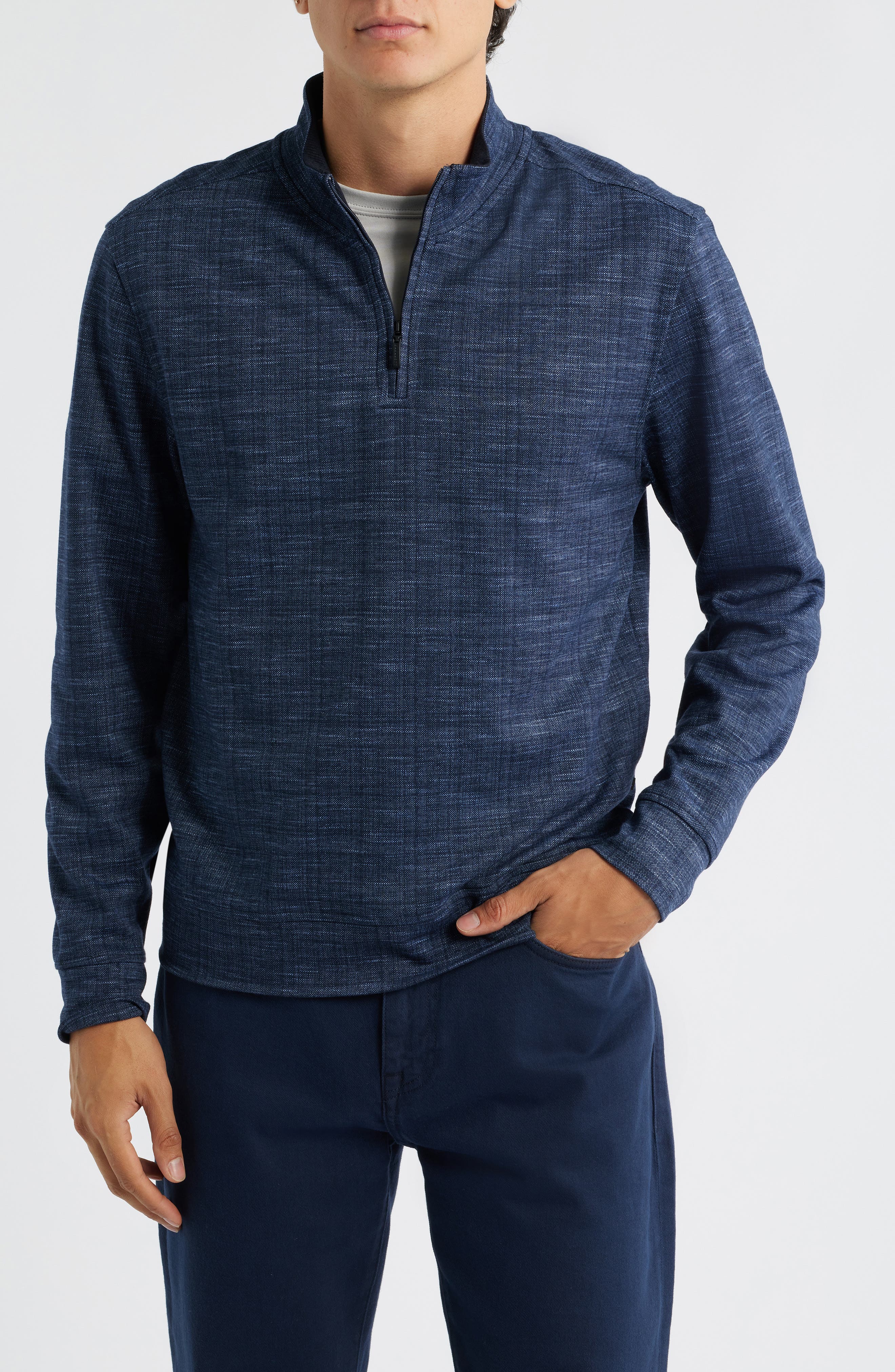 Robert Barakett Nash Quarter Zip Pullover
