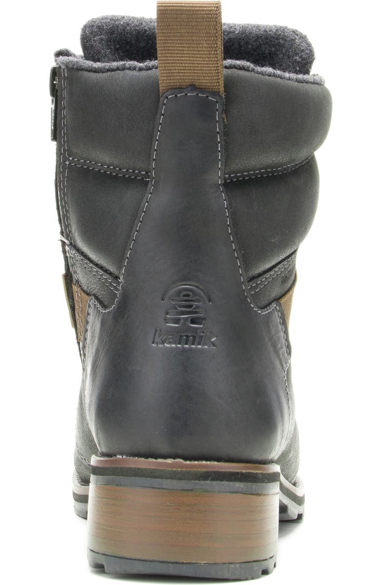 Kamik Isabellam Waterproof Boot, Alternate, color, Black