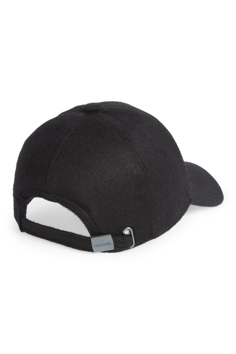 Cashmere Baseball Cap, Alternate, color, BLACK