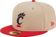 New Era Men's New Era  Khaki Cincinnati Bearcats Two-Tone 59FIFTY Fitted Hat
