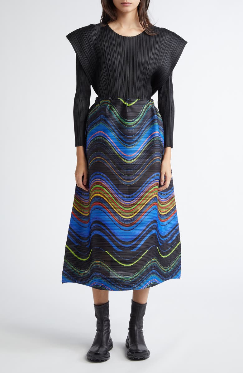 Pleats Please Issey Miyake Monthly Colors September Pleated Top, Alternate, color,