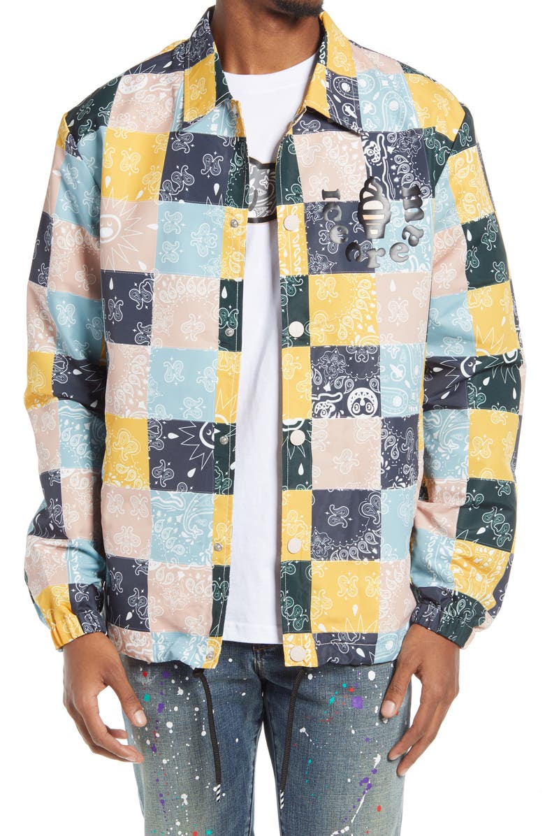 ICECREAM Creamery Coach Jacket, Main, color,