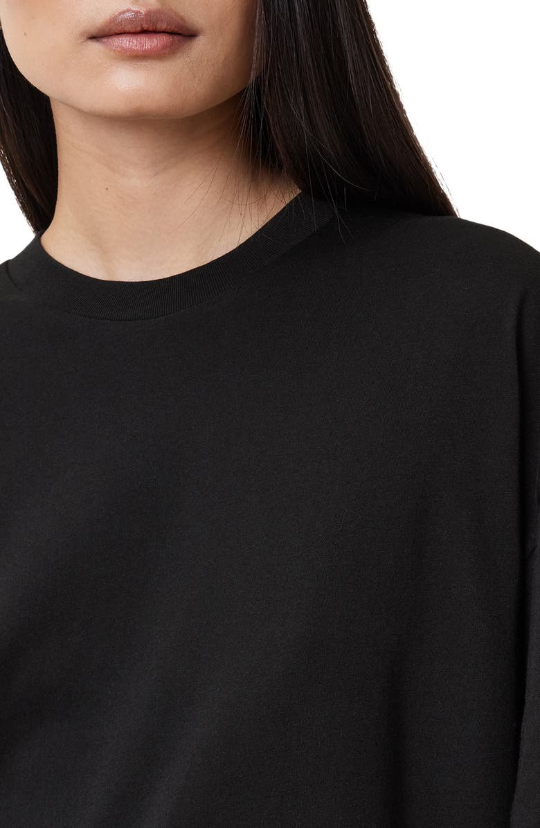 AllSaints Fuse Etta Oversize Appliqué Cotton Graphic T-Shirt, Alternate, color, 