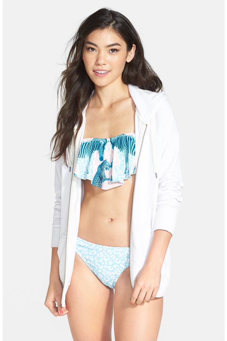 Print Basic Bikini Bottoms, Alternate, color, CHEETAH PRINT