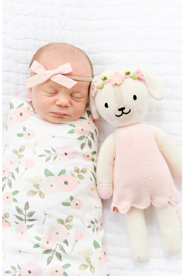 Dog Stuffed Animal, Alternate, color, PINK