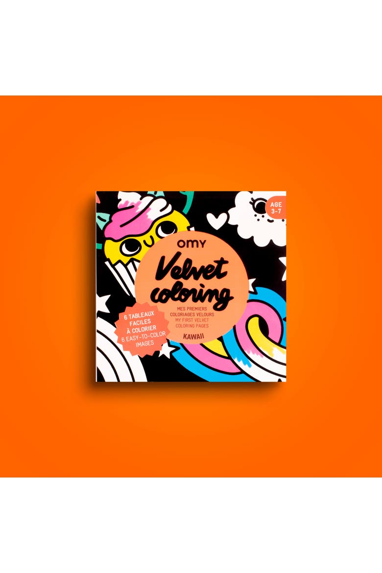 Velvet coloring Kawaii, Main, color, Orange